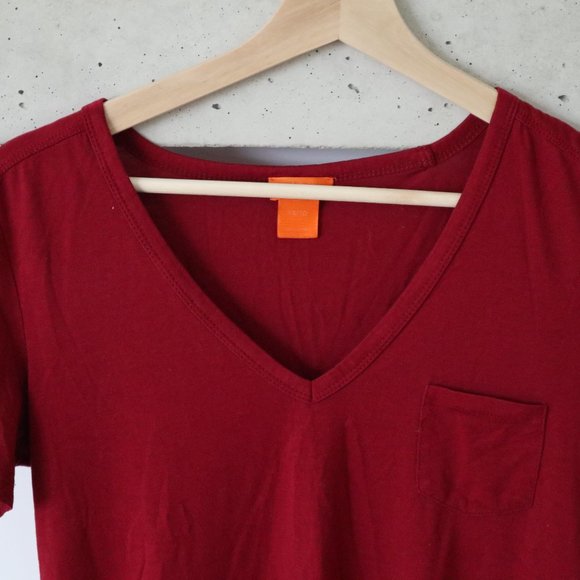 Joe Fresh Size XS Red T-Shirt - Picture 3 of 5